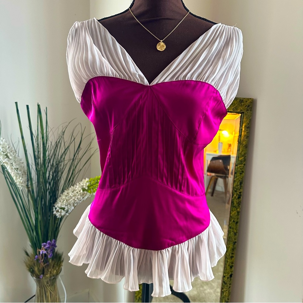 Vintage DVF Boudoir Top